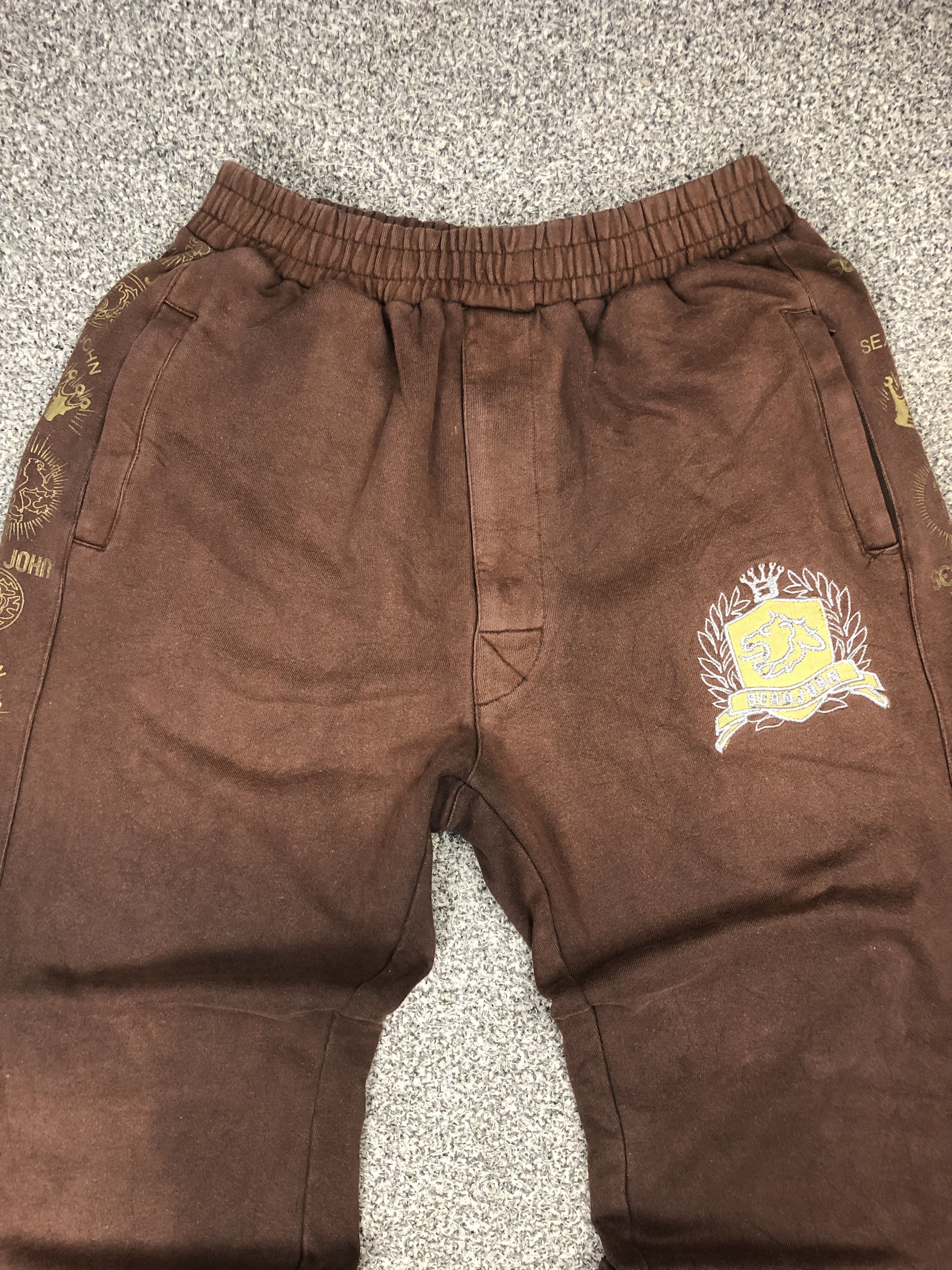 Sean John Vintage Y2k Sean John Baggy Wide Leg Sweatpants Size US 34 / EU 50 - 3 Thumbnail