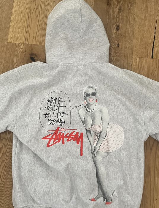 Stussy Stussy Skate Tough Hoodie Gray | Grailed