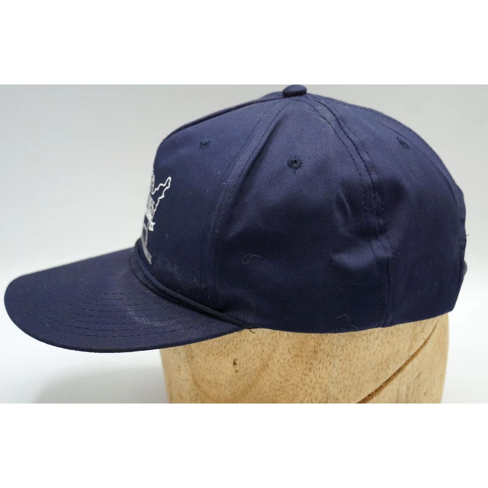 Logo 7 Specialty Tires Trucker Hat Men's Adjustable Navy USA Map Logo Size ONE SIZE - 2 Thumbnail