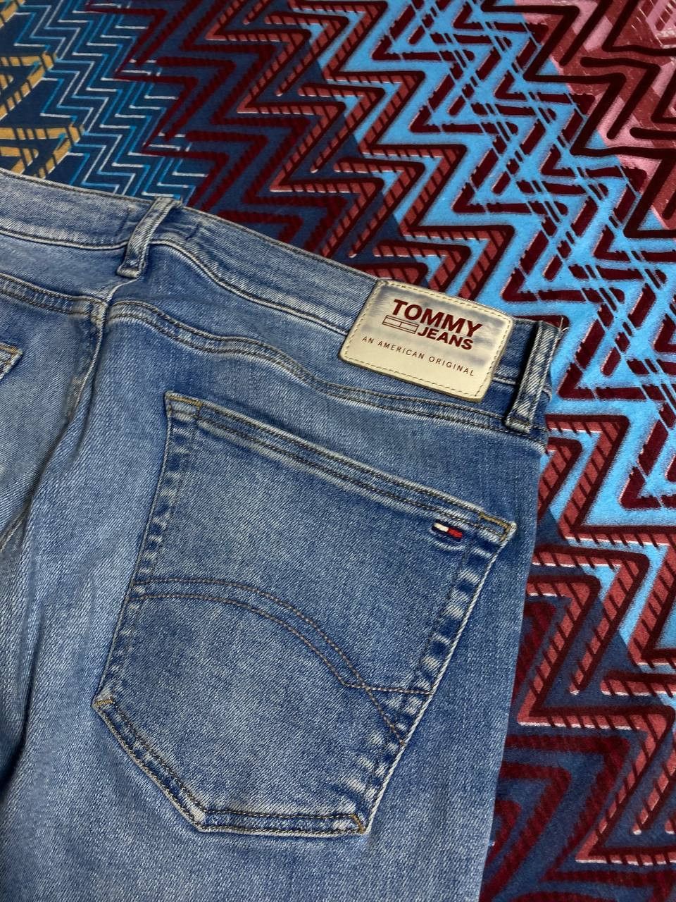Tommy Hilfiger Vintage Embroidered Logo Tommy Jeans Pants Size US 33 - 20 Thumbnail