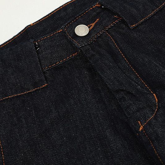 Japanese Brand American high street Cleanfit black curved jeans for men Size US 32 / EU 48 - 3 Thumbnail