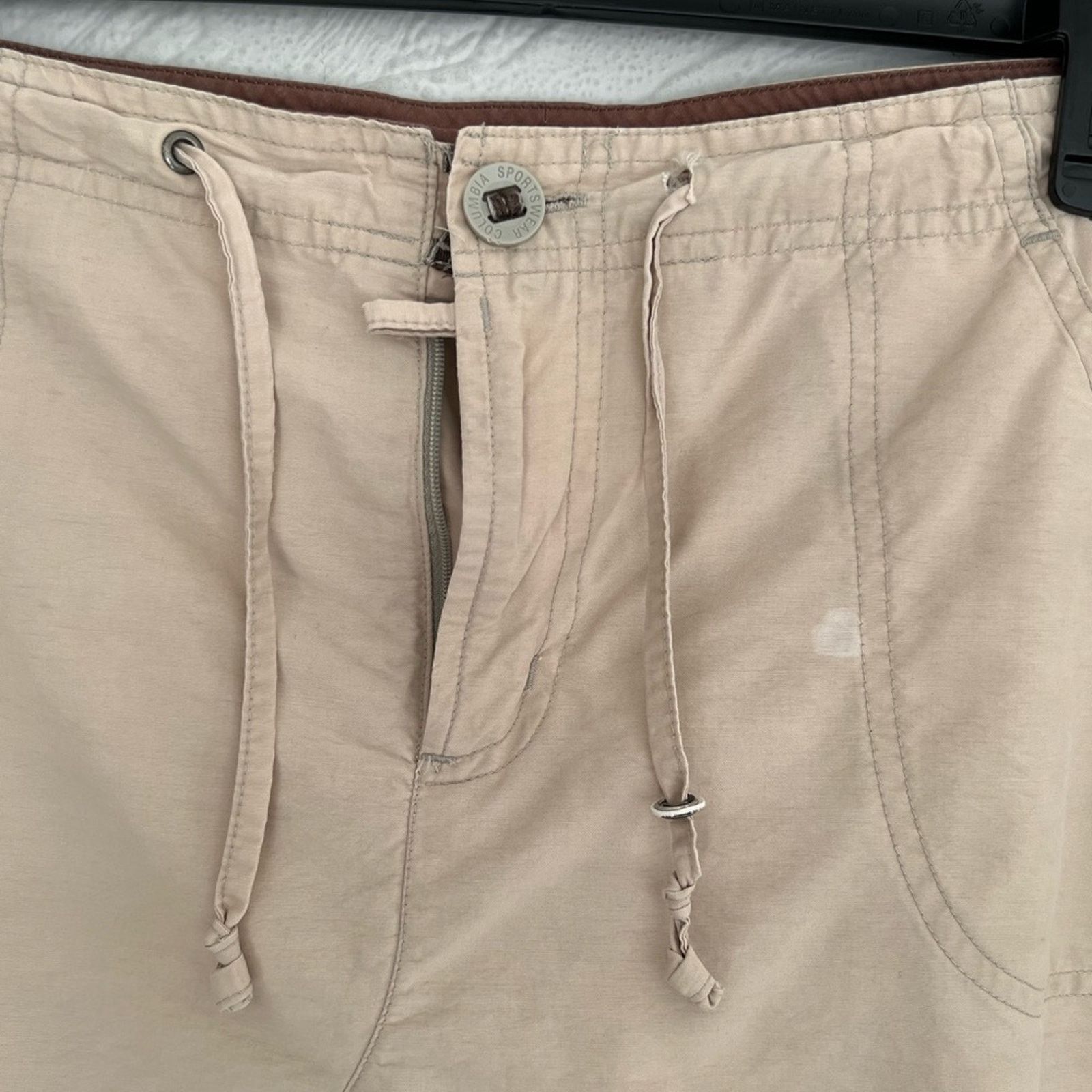 Columbia Columbia Sports Women's Khaki Skirt Size XL - COTTON NYLON Size 34" / US 12 / IT 48 - 3 Thumbnail