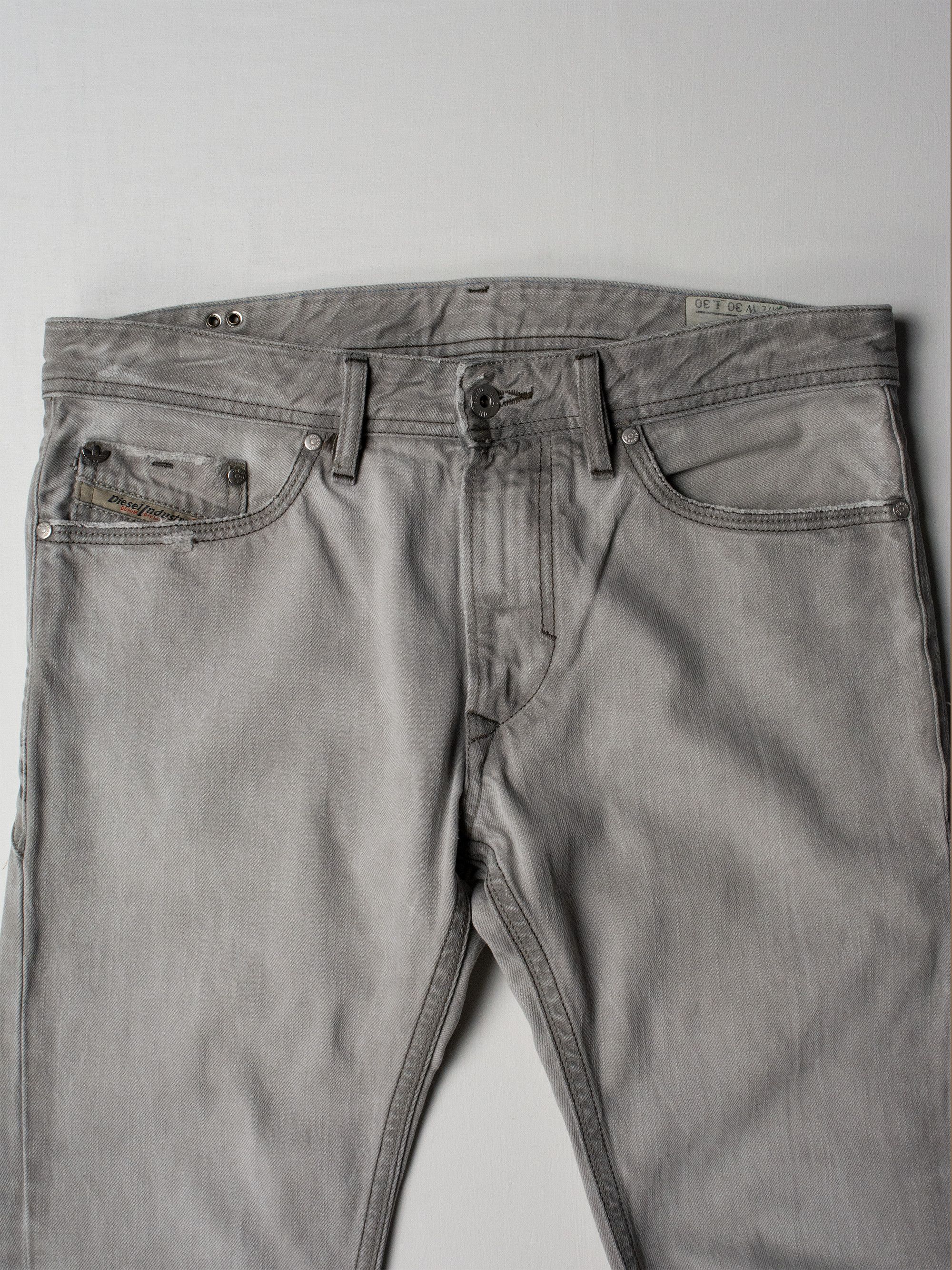 Adidas × Diesel Adidas X Diesel - 2008 - Adi-Thanaz low waist slim fit jeans Size US 30 / EU 46 - 3 Thumbnail
