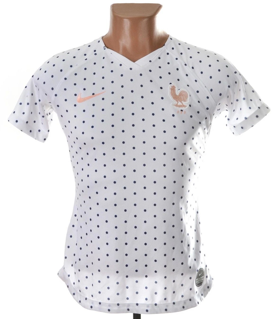Nike Nike France 2019 World Cup Away Soccer Jersey Tee Tshirt Size M / US 6-8 / IT 42-44 - 7 Thumbnail