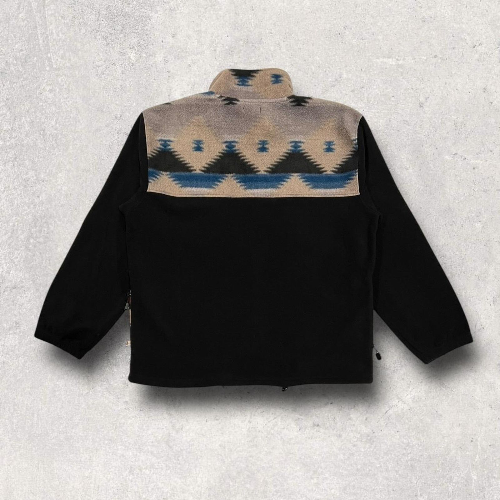 Vintage Angderson Southwestern Aztec Pattern Full-Zip Fleece Jacket Size US XL / EU 56 / 4 - 3 Thumbnail