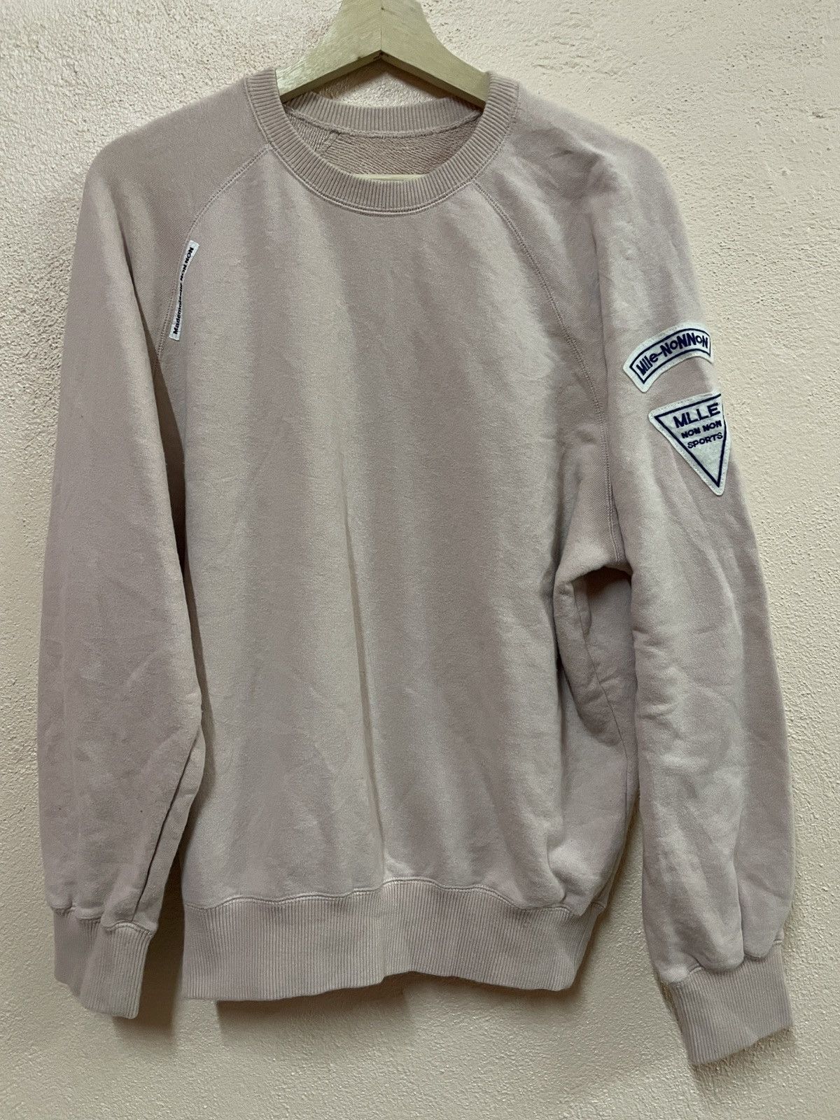 If Six Was Nine × Japanese Brand × Mademoiselle Non Non Mademoiselle Non Non Papas Japan Sports Sweatshirt Big logo Size US L / EU 52-54 / 3 - 1 Thumbnail