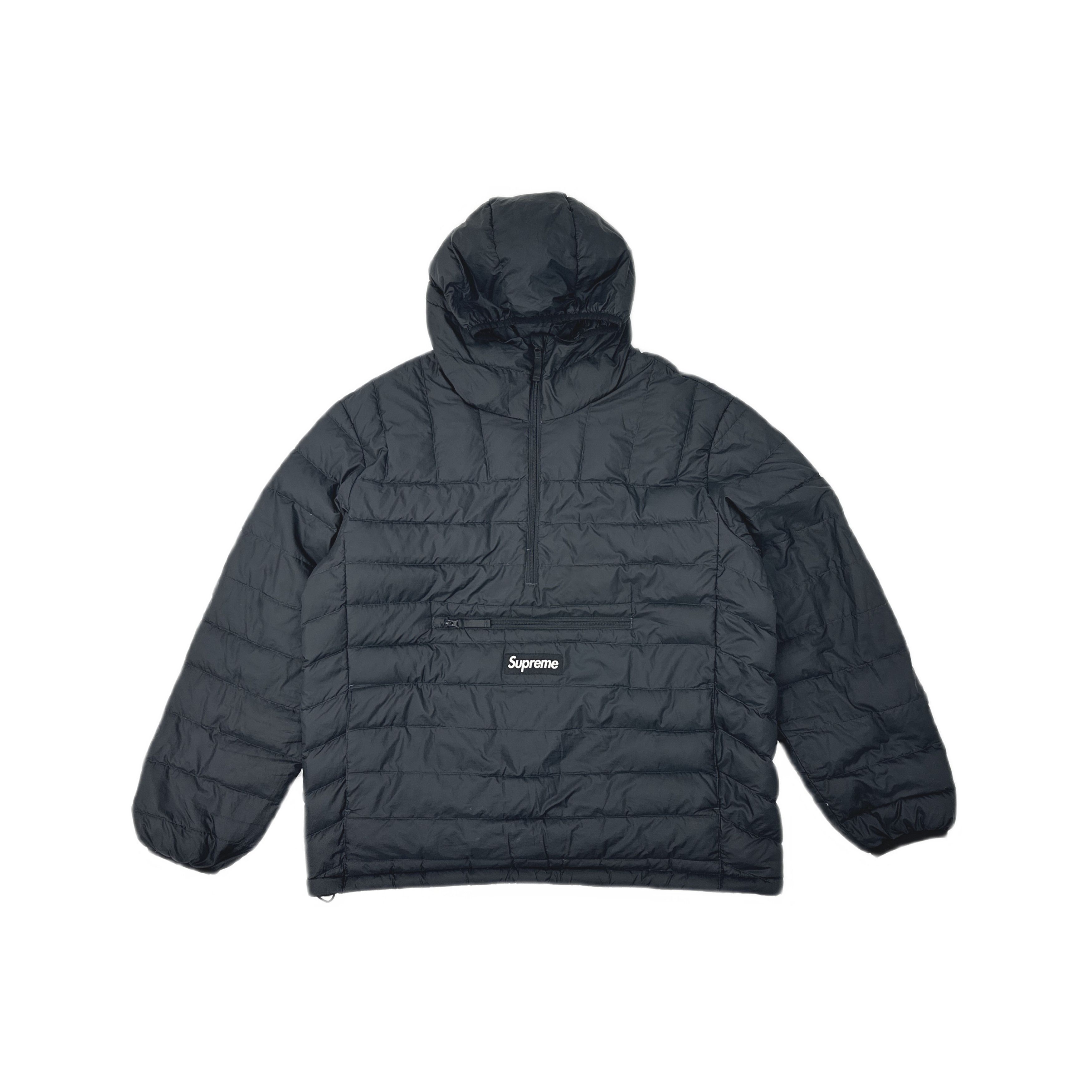 Supreme Supreme Track Half Zip Pullover Black Stars FW18 | Grailed
