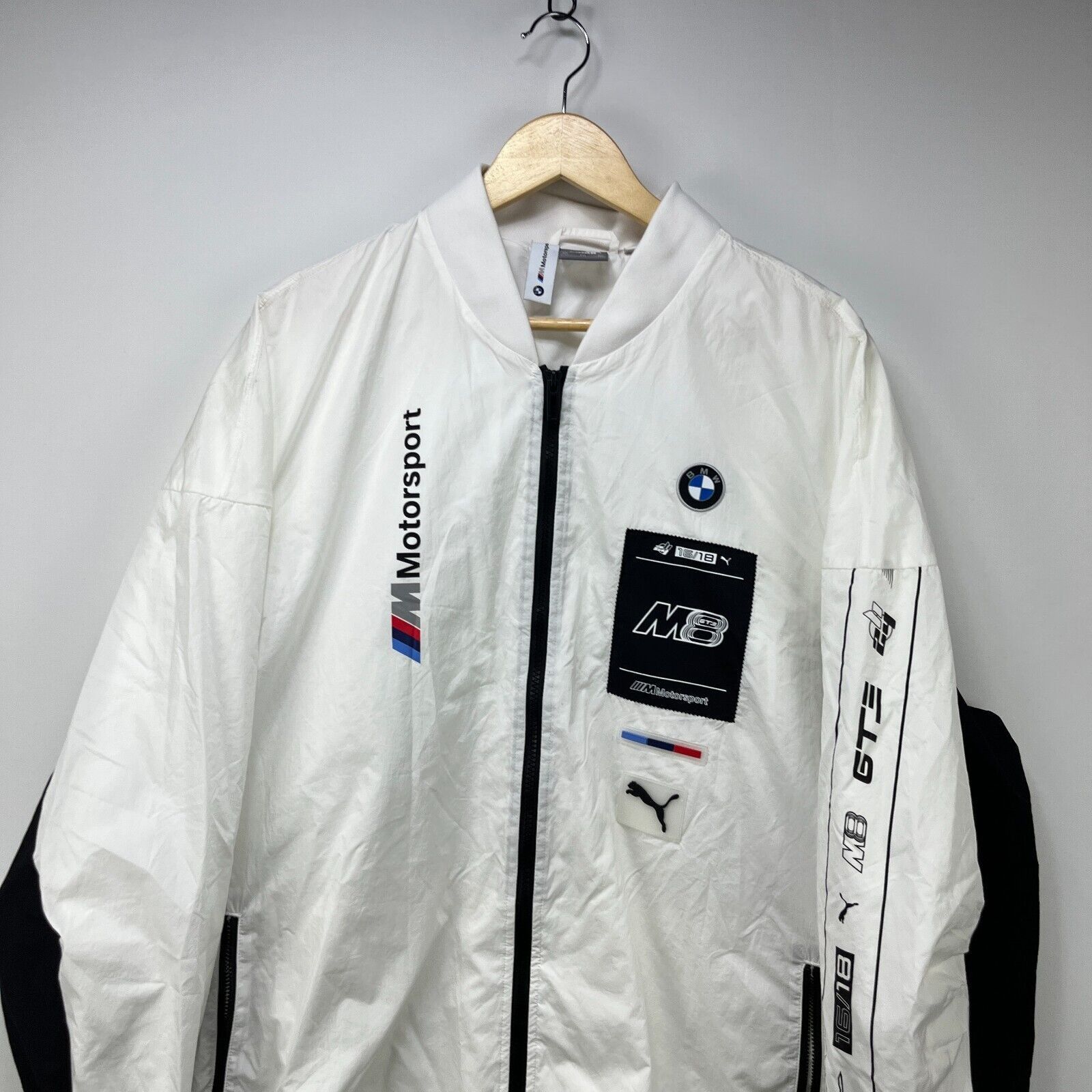 BMW × Vintage Vintage BMW Motorsports GT M8 Windbreaker Jackets 2XL Size US XXL / EU 58 / 5 - 2 Thumbnail