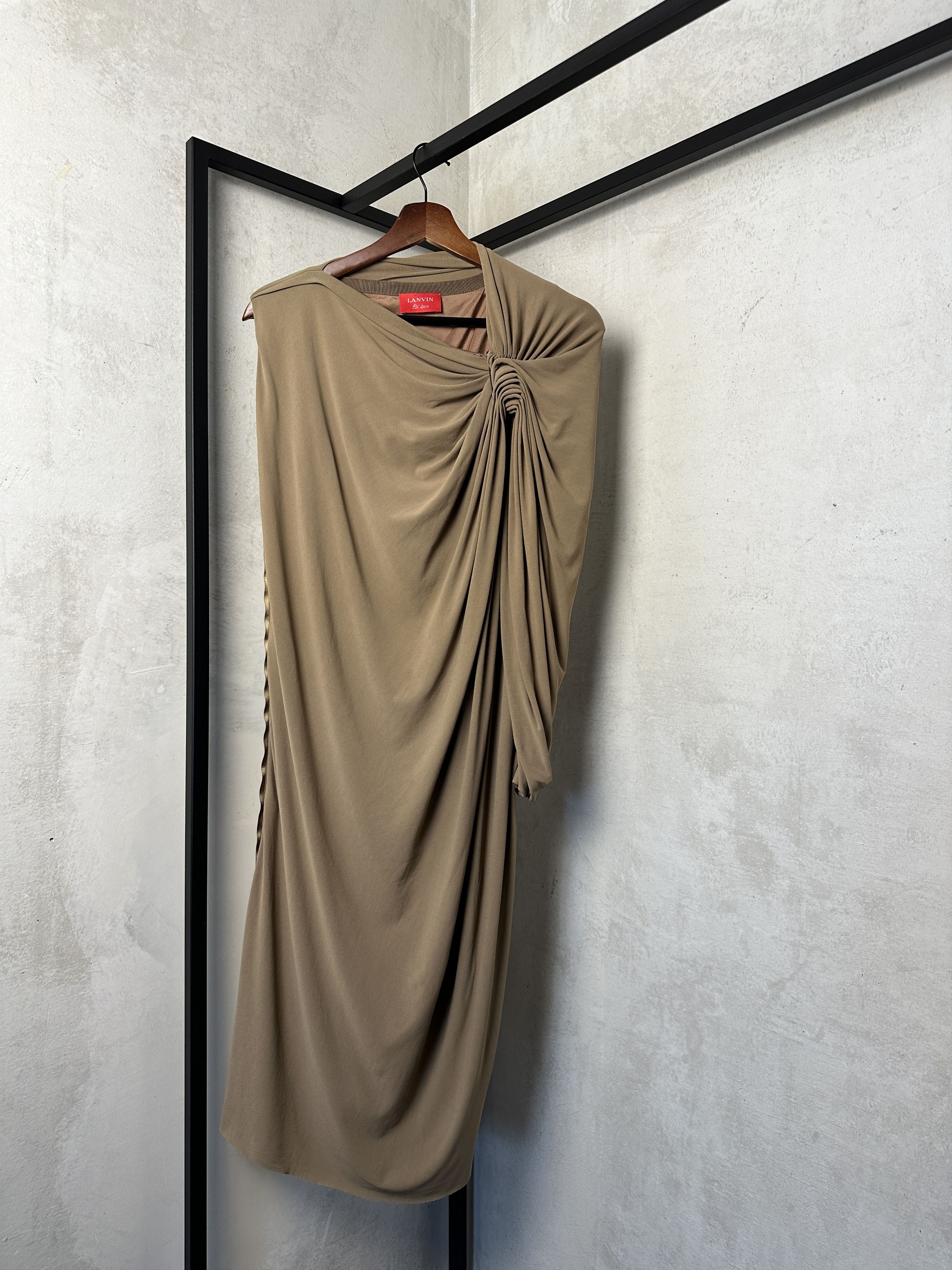 Lanvin Lanvin Cruise 2012 Drapped Dress Size S / US 4 / IT 40 - 1 Thumbnail