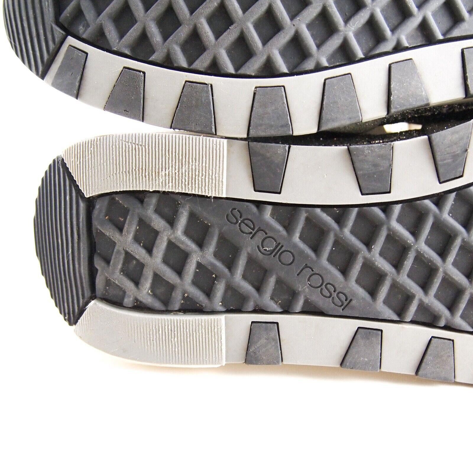Sergio Rossi Sergio Rossi SR1 slip Ons Sneakers Silver Glitter US 7 EU 37 Size US 7 / IT 37 - 8 Thumbnail
