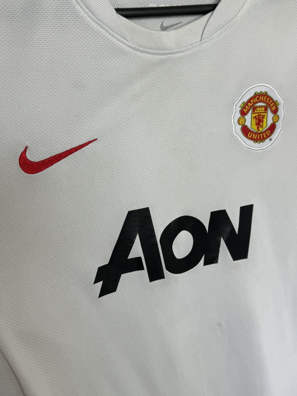 Nike KIDS Manchester United 10/11 Away Football Jersey T-Shirt Size US XS / EU 42 / 0 - 3 Thumbnail