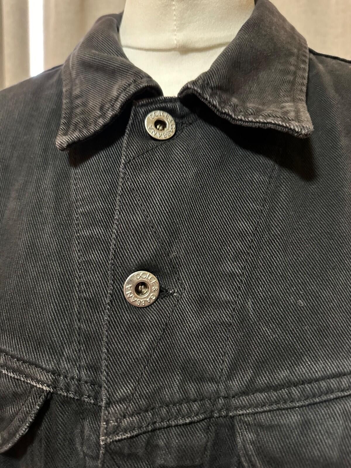 Dolce & Gabbana Women’s Dolce&Gabbana Denim Black Jacket Sz XL Size XL / US 12-14 / IT 48-50 - 5 Thumbnail
