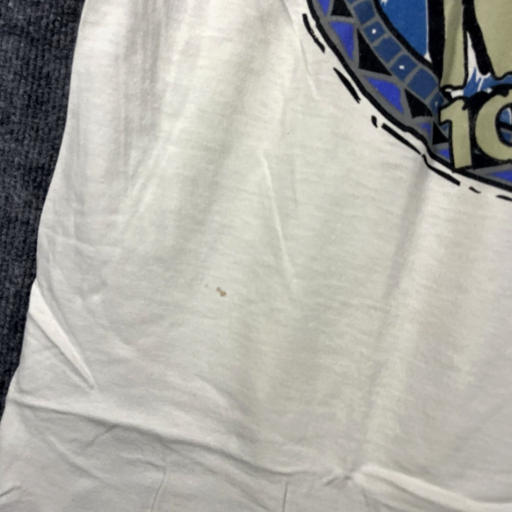 Vintage VINTAGE 90s KROQ 106.7 FM T-Shirt Large White USA Crew Neck Short Sleeve Men Size US L / EU 52-54 / 3 - 3 Thumbnail