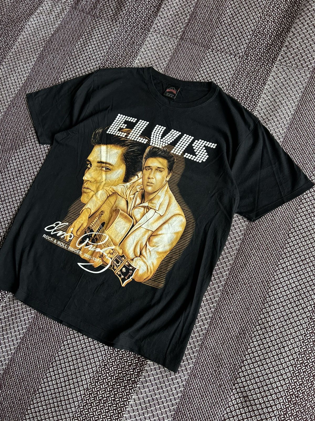 Band Tees × Vintage Elvis Presley Vintage Rock Tee Oversize Merch Size XL Unisex Size US XL / EU 56 / 4 - 2 Thumbnail