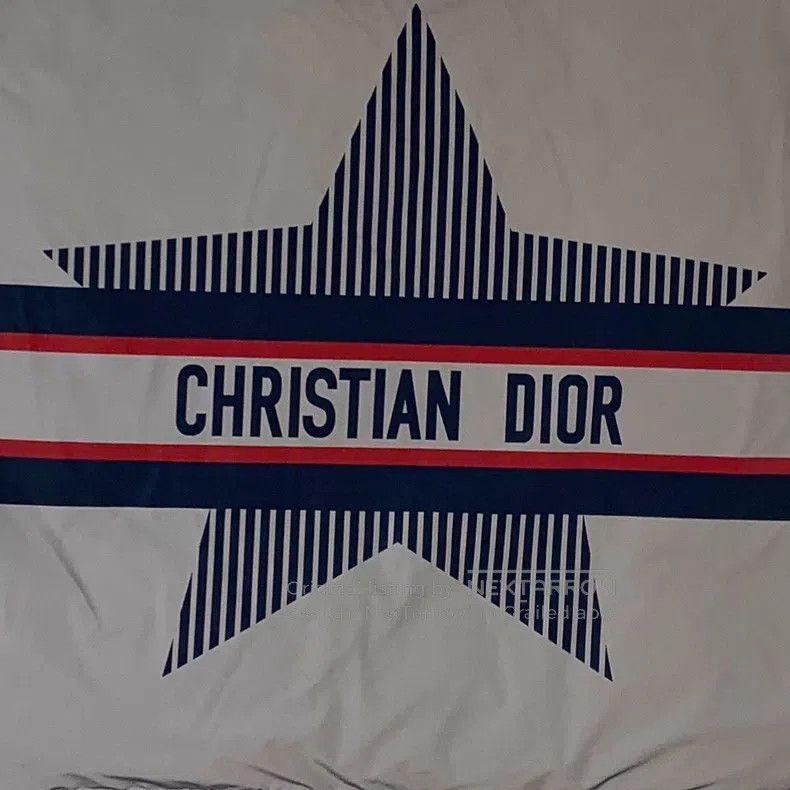 Dior Dior 22 gray striped five-pointed star print stand-up coll Size S / US 4 / IT 40 - 5 Thumbnail