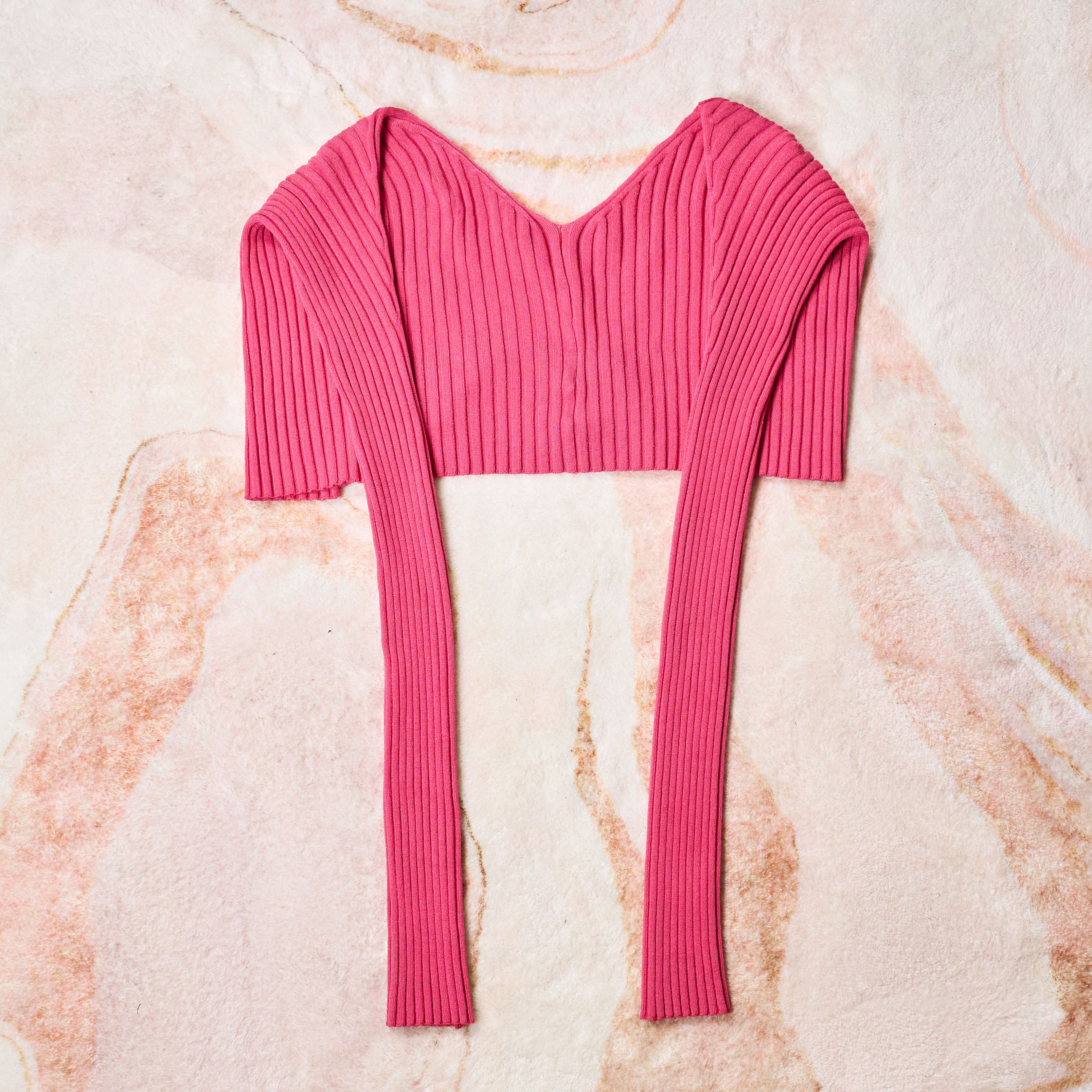 Jacquemus JACQUEMUS La Maille Pralu PINK Size XS / US 0-2 / IT 36-38 - 3 Thumbnail