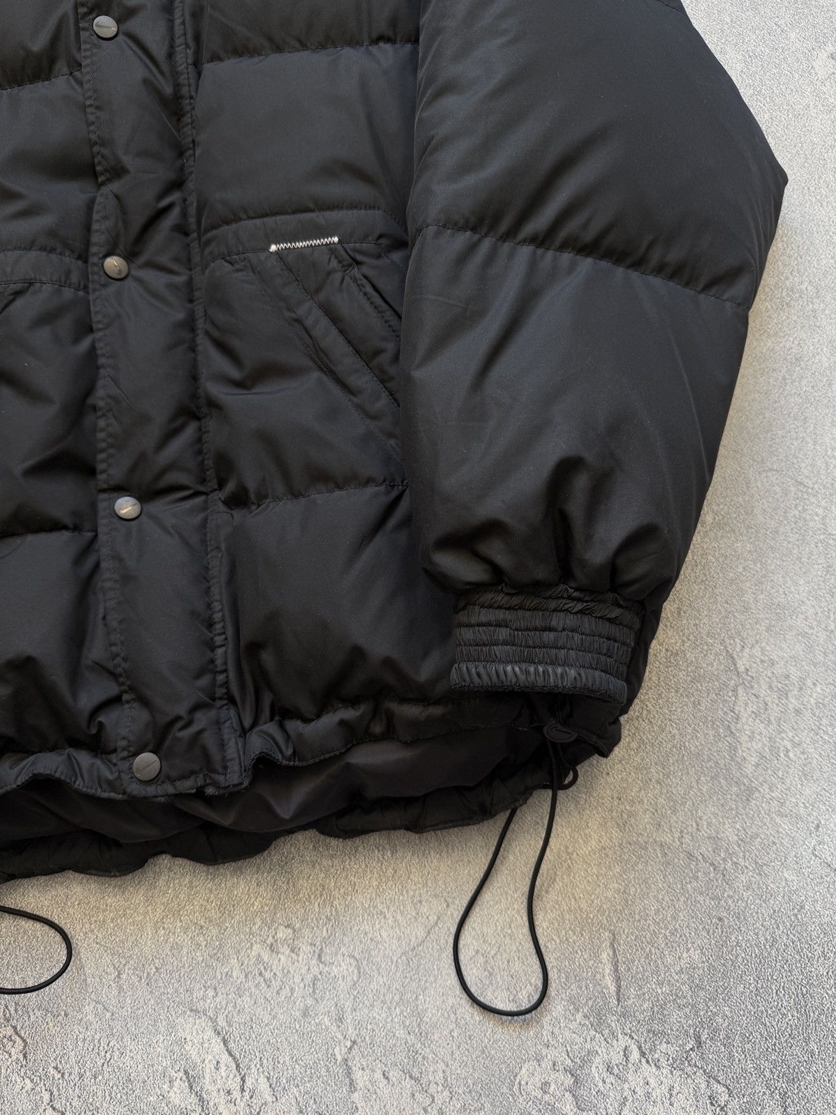 Nike Vintage Nike down jacket big logo Swoosh Drill Gorpcore Size US M / EU 48-50 / 2 - 6 Thumbnail