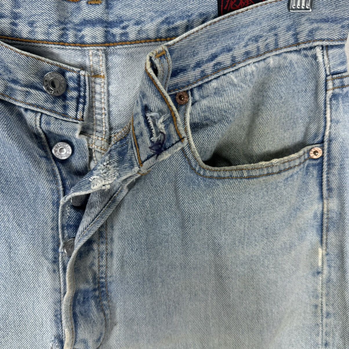 Levi's ☀️LEVI’S 501XX PATCHWORK DENIM JEANS PANTS Size US 34 / EU 50 - 8 Thumbnail