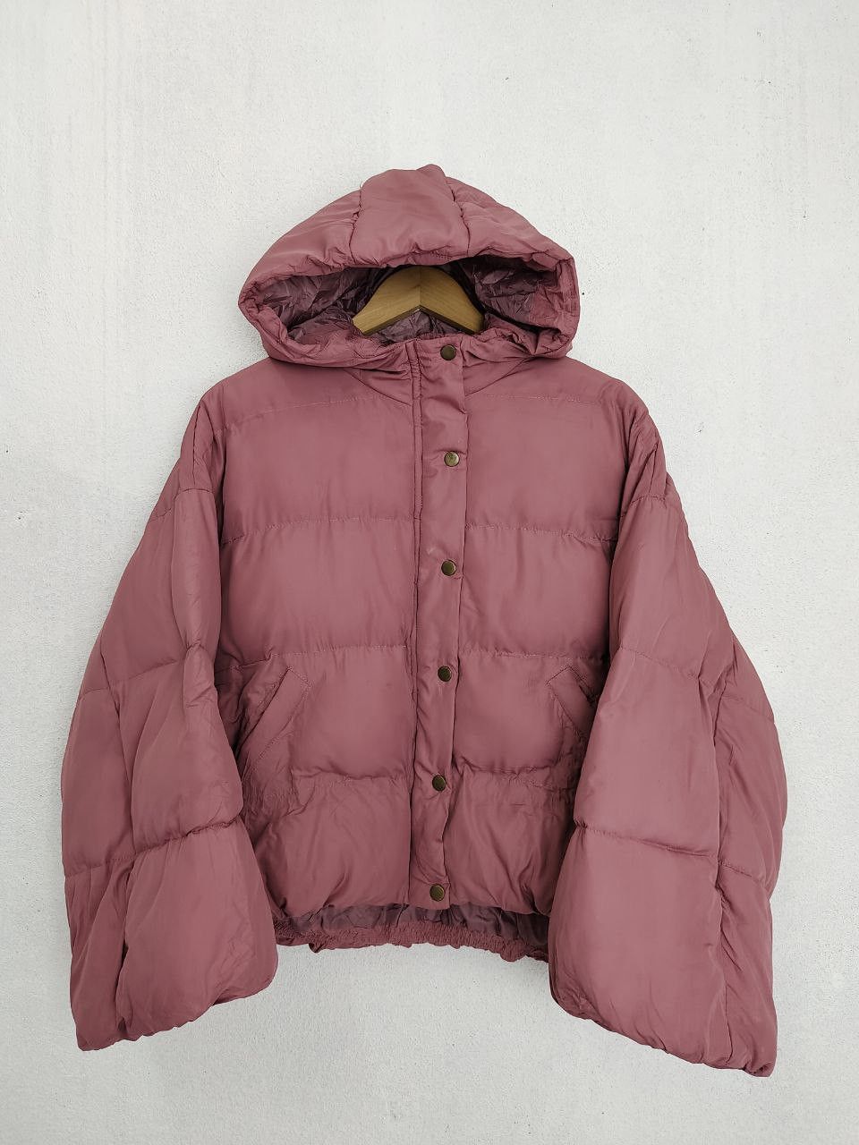 Japanese Brand × Vintage Vintage Japanese Brand Hoodie Down Jacket Size L / US 10 / IT 46 - 1 Thumbnail