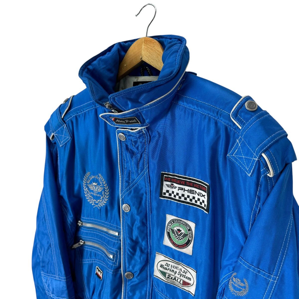Gear for Sports 🔥80s PHENIX ALAIN PROST RACING BOMBER JACKET Size US L / EU 52-54 / 3 - 5 Thumbnail