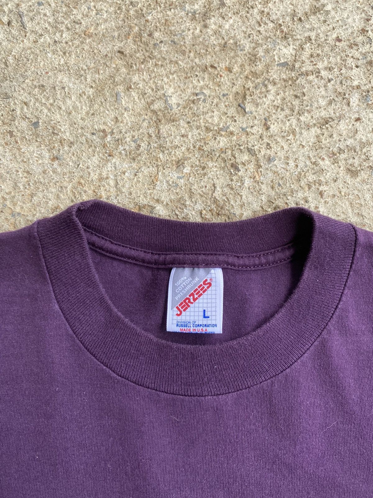 Japanese Brand × Vintage Vintage 90’s Wolf Yellowstone Purple Shirt Size US L / EU 52-54 / 3 - 5 Thumbnail