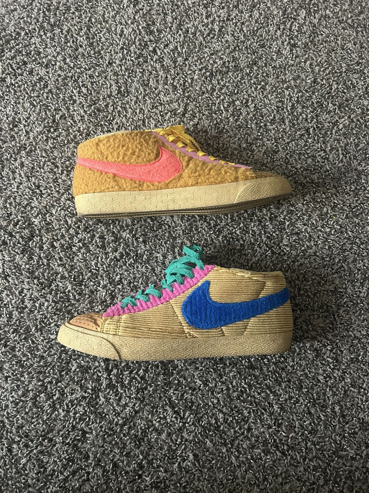 Cactus Plant Flea Market × Nike CPFM x NIKE Sponge Blazer Mid Nike by You Size US 10 / EU 43 - 1 Thumbnail