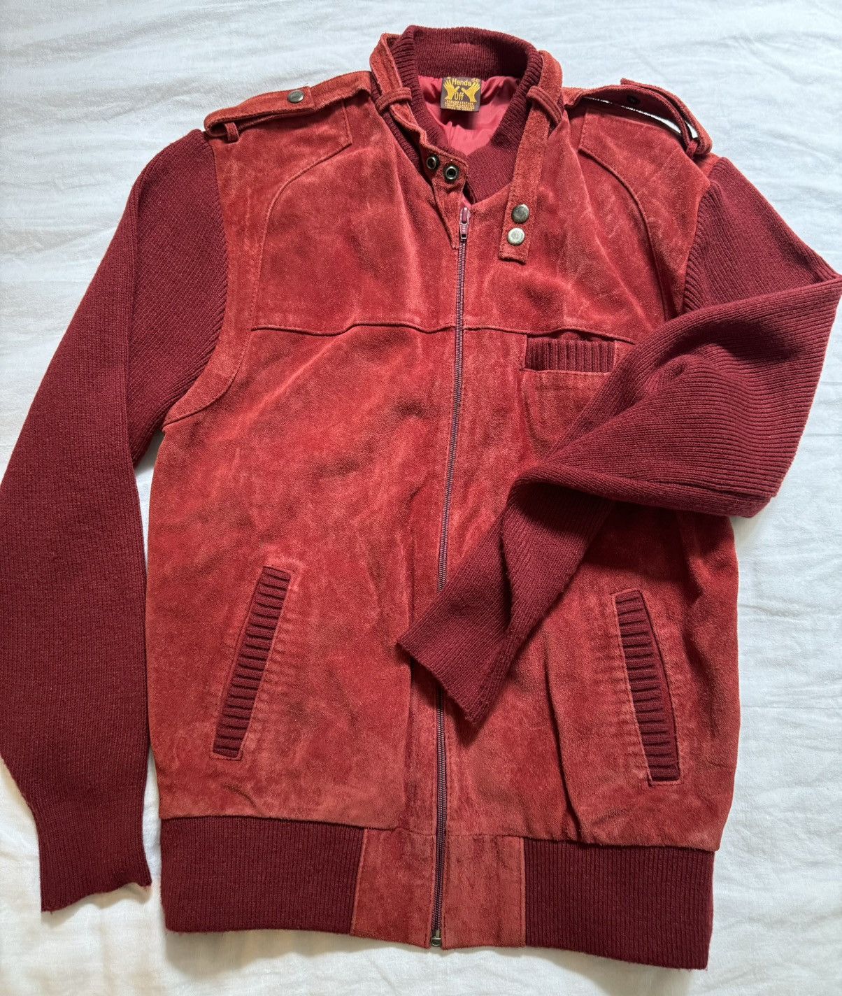Art Comes First × Vintage 70’s Leather Jacket Size US M / EU 48-50 / 2 - 3 Thumbnail