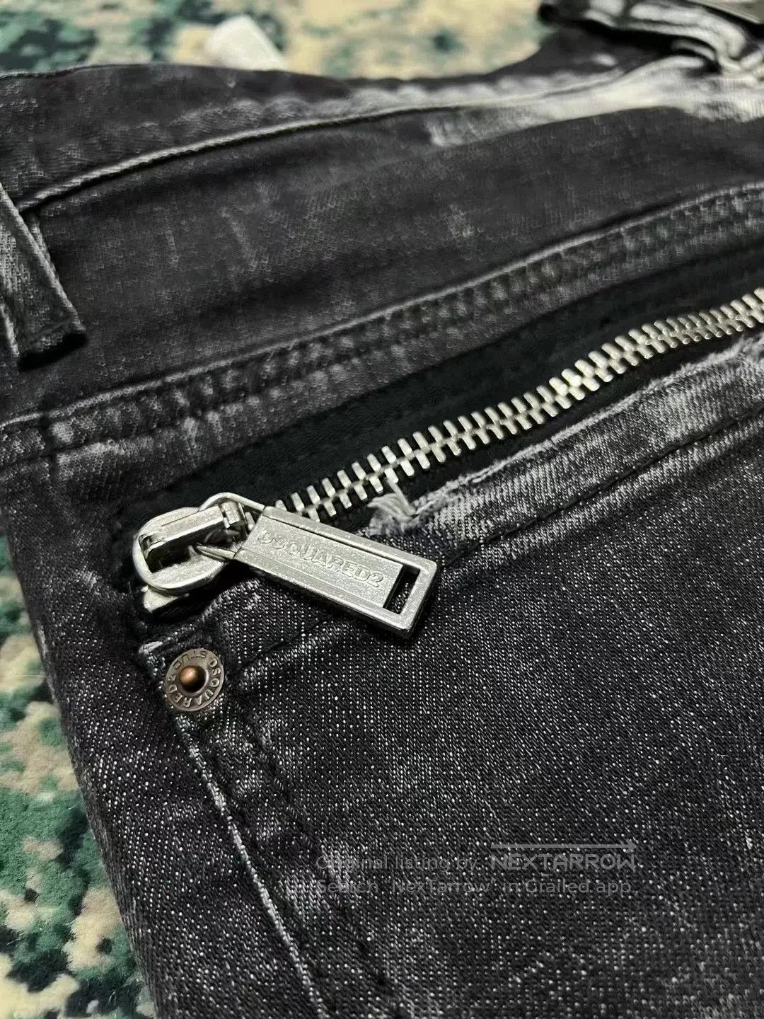 Dsquared2 dsquared2 black gray skinny jeans autumn winter. Size US 30 / EU 46 - 6 Thumbnail
