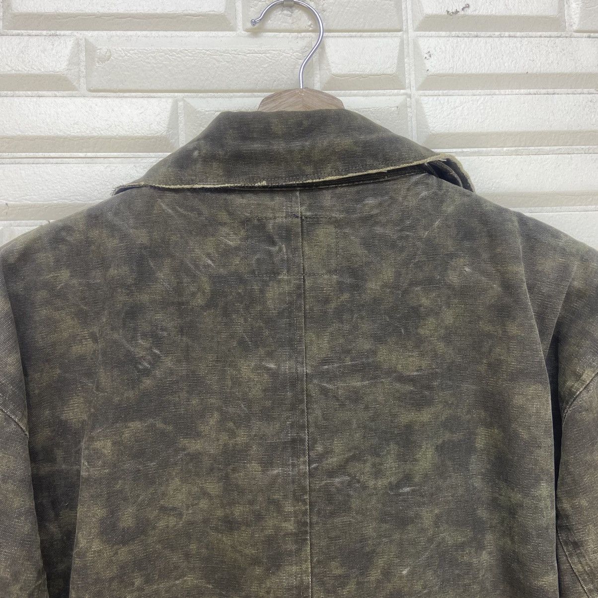 Woolrich Woolen Mills Vtg Woolrich Camouflage Distressed Double Breasted Jacket Size US M / EU 48-50 / 2 - 16 Thumbnail