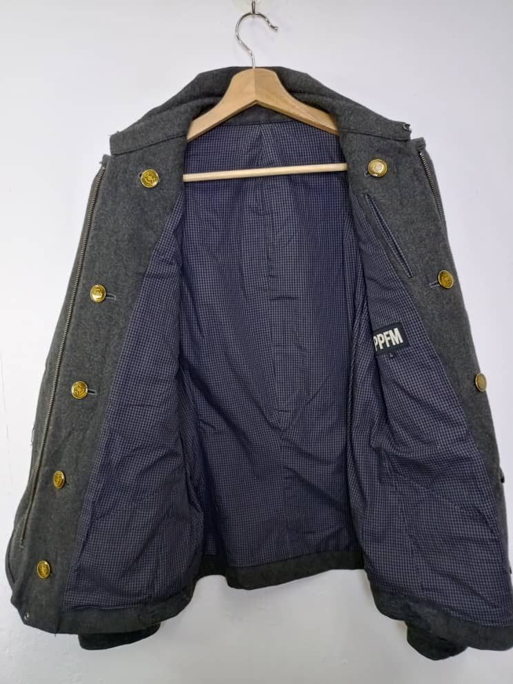 Japanese Brand × PPFM × Vintage PPFM Wool Jacket Size US L / EU 52-54 / 3 - 6 Thumbnail