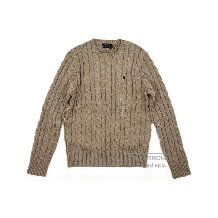 Polo Ralph Lauren Polo Ralph Lauren Men's Cable Knit Logo Sweater. Size US S / EU 44-46 / 1 - 2 Thumbnail