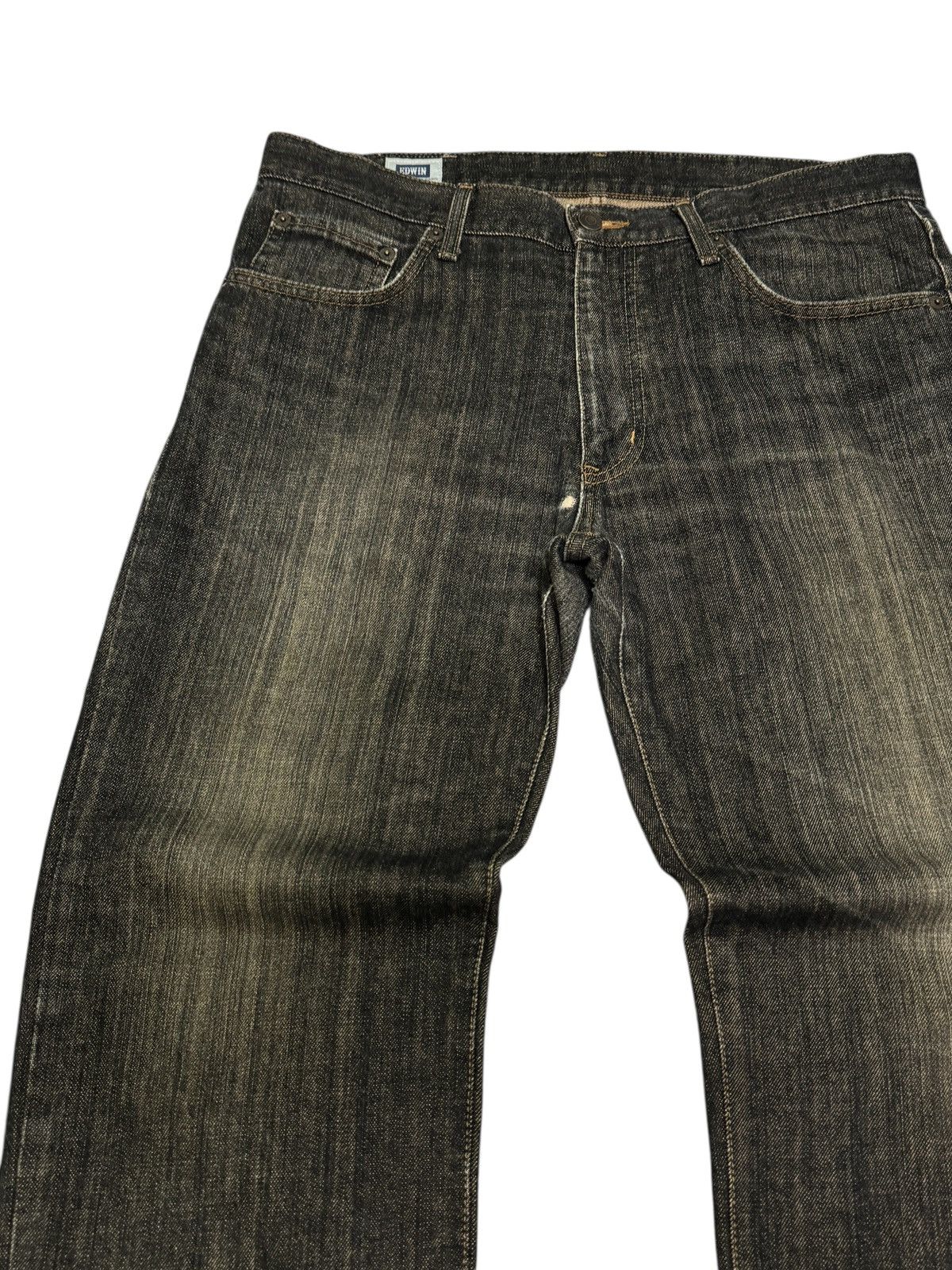 Edwin Japanese Denim Edwin Dark Wash Clean Minimalist Jeans Size US 34 / EU 50 - 4 Thumbnail