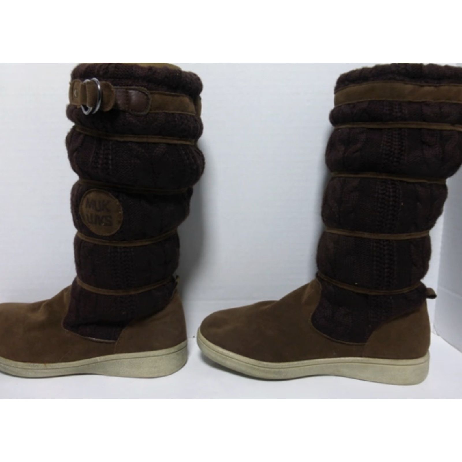 Vintage VINTAGE MUK LUKS Booties Women's Brown Size 8 Faux Fur Size US 8 / IT 38 - 3 Thumbnail