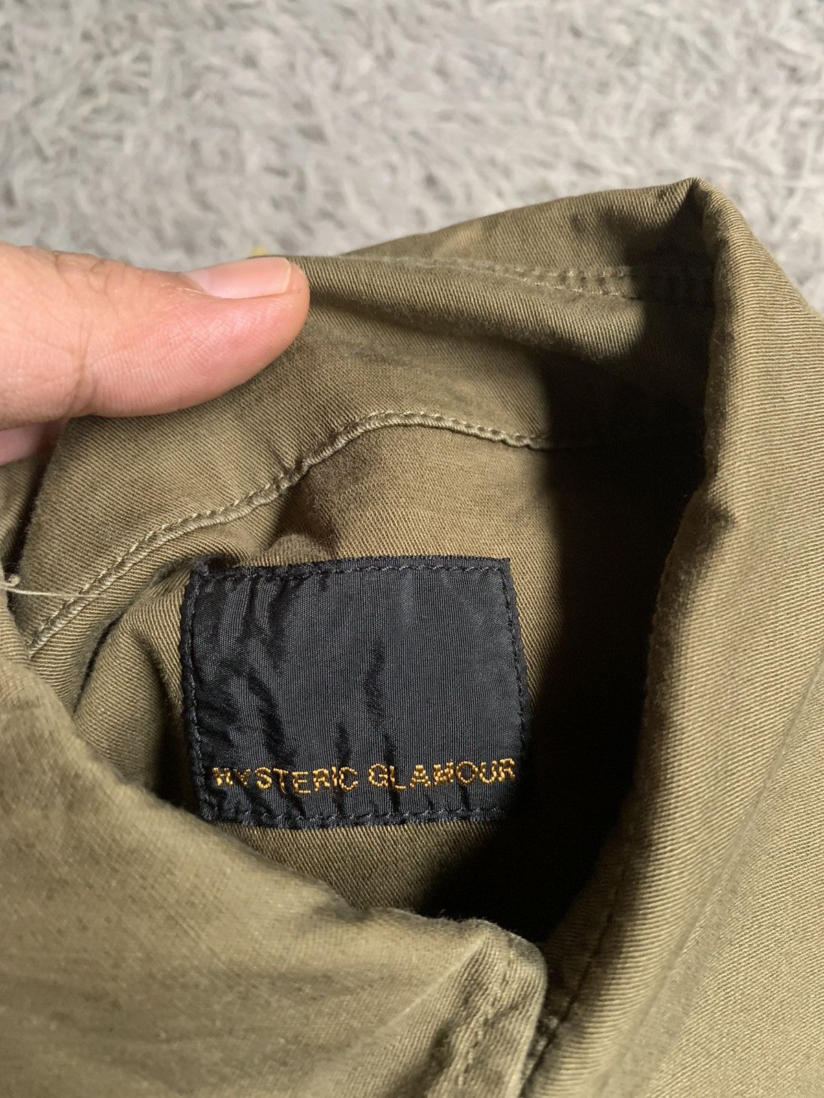 Hysteric Glamour × Japanese Brand × Vintage Hysteric glamour military blouses shirt Size S / US 4 / IT 40 - 4 Thumbnail