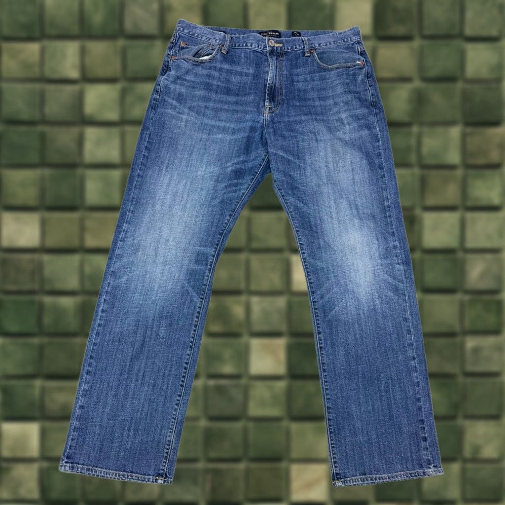 Lucky Brand Lucky Brand Men’s Jeans 181 Relaxed Straight 38x34 Blue Denim 5-Pocket Solid Mid Rise Jeans Mens Regular Blue Size US 38 / EU 54 - 1 Thumbnail