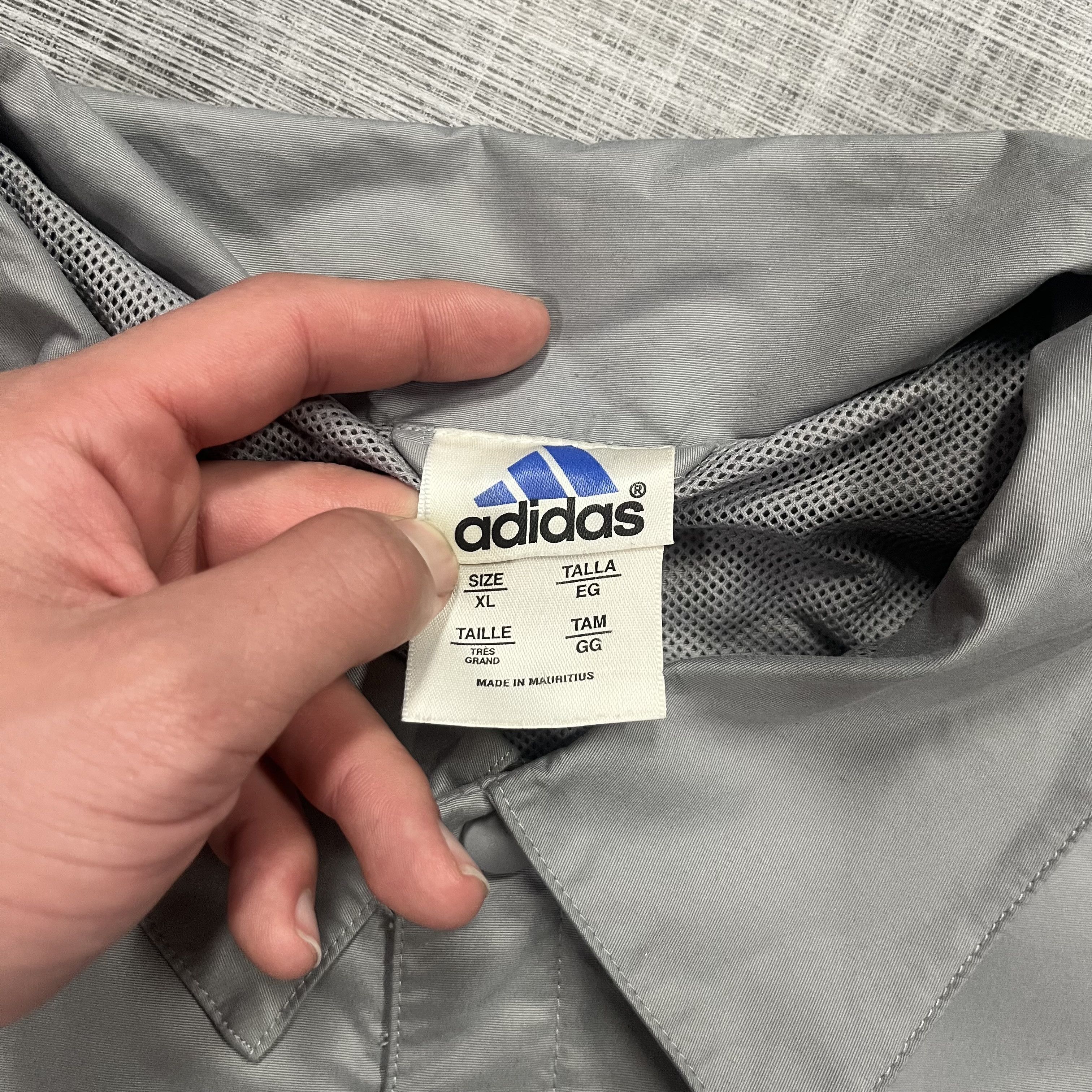 Adidas × Vintage Crazy VTG Y2k Adidas Button Up Lightweight Jacket Size US XL / EU 56 / 4 - 3 Thumbnail