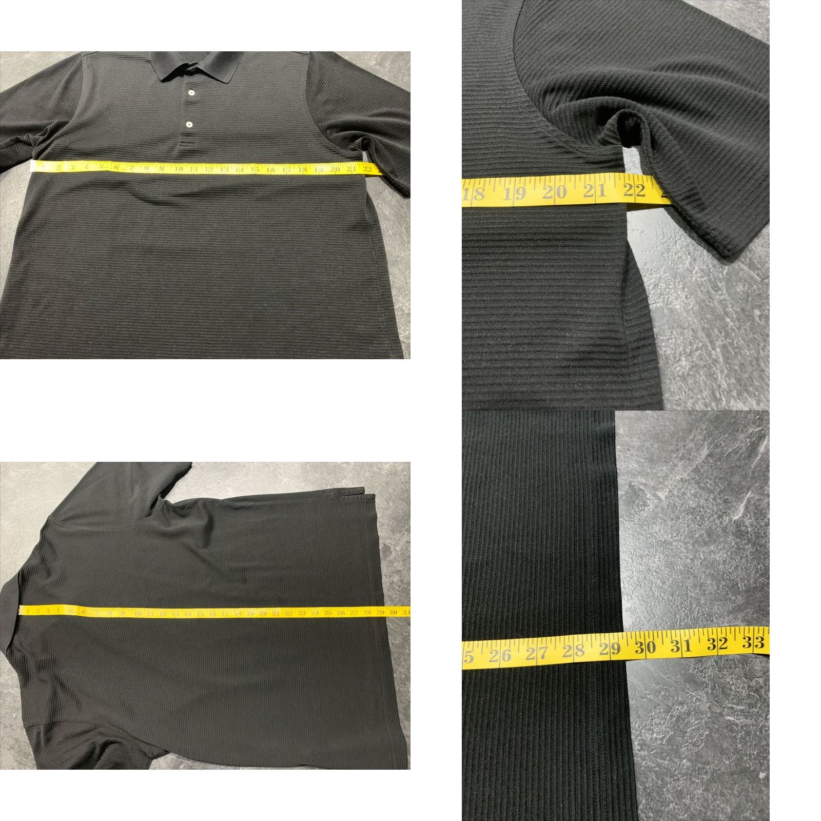 Vintage Fairway & Greene Performance Polo Shirt Mens Medium Black Size US M / EU 48-50 / 2 - 8 Thumbnail