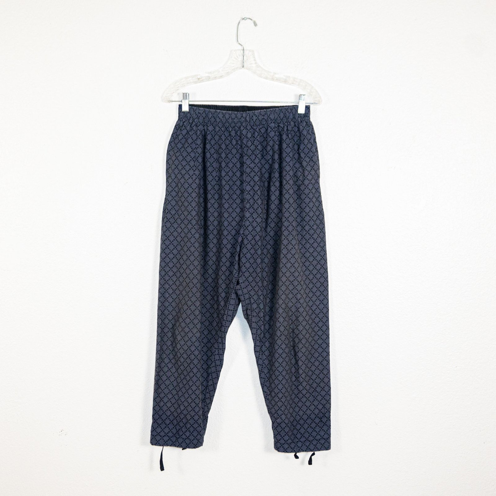 Engineered Garments Engineered Garments NY FWK Size 1 Leisure Pants Blue geo 28w Size US 28 / EU 44 - 1 Thumbnail