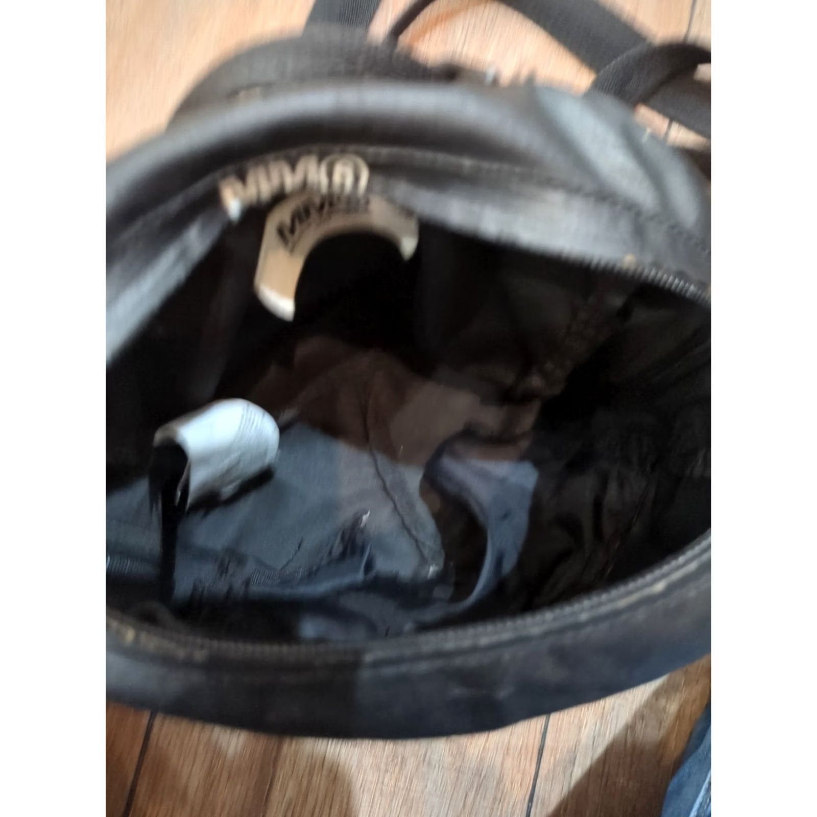 Vintage VINTAGE Mm6 Maison Margiela Rucksack Shoulder Women Bag Limited Edition (Medium) Black Logo Official Mm6 Maison Margiela Women Bag Mens? Size ONE SIZE - 5 Thumbnail