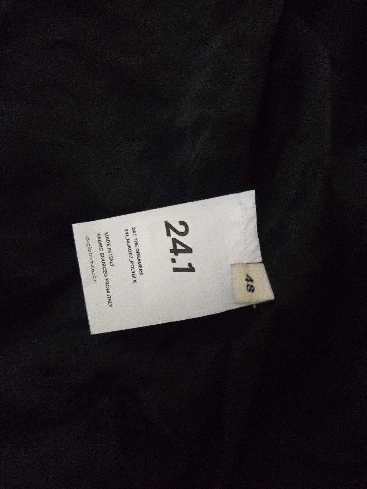 Song For The Mute Song for the mute 24.1 Black Coach Jacket Size US M / EU 48-50 / 2 - 4 Thumbnail