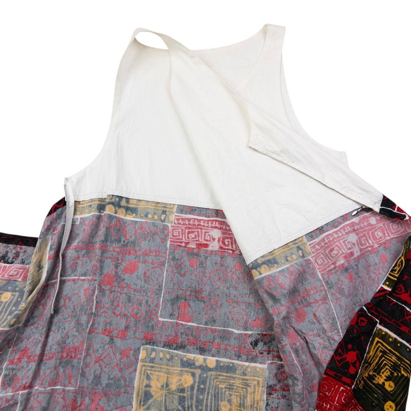 Issey Miyake Vintage Issey Miyake Pattern Wrap Dress Womens Size M Size M / US 6-8 / IT 42-44 - 6 Thumbnail