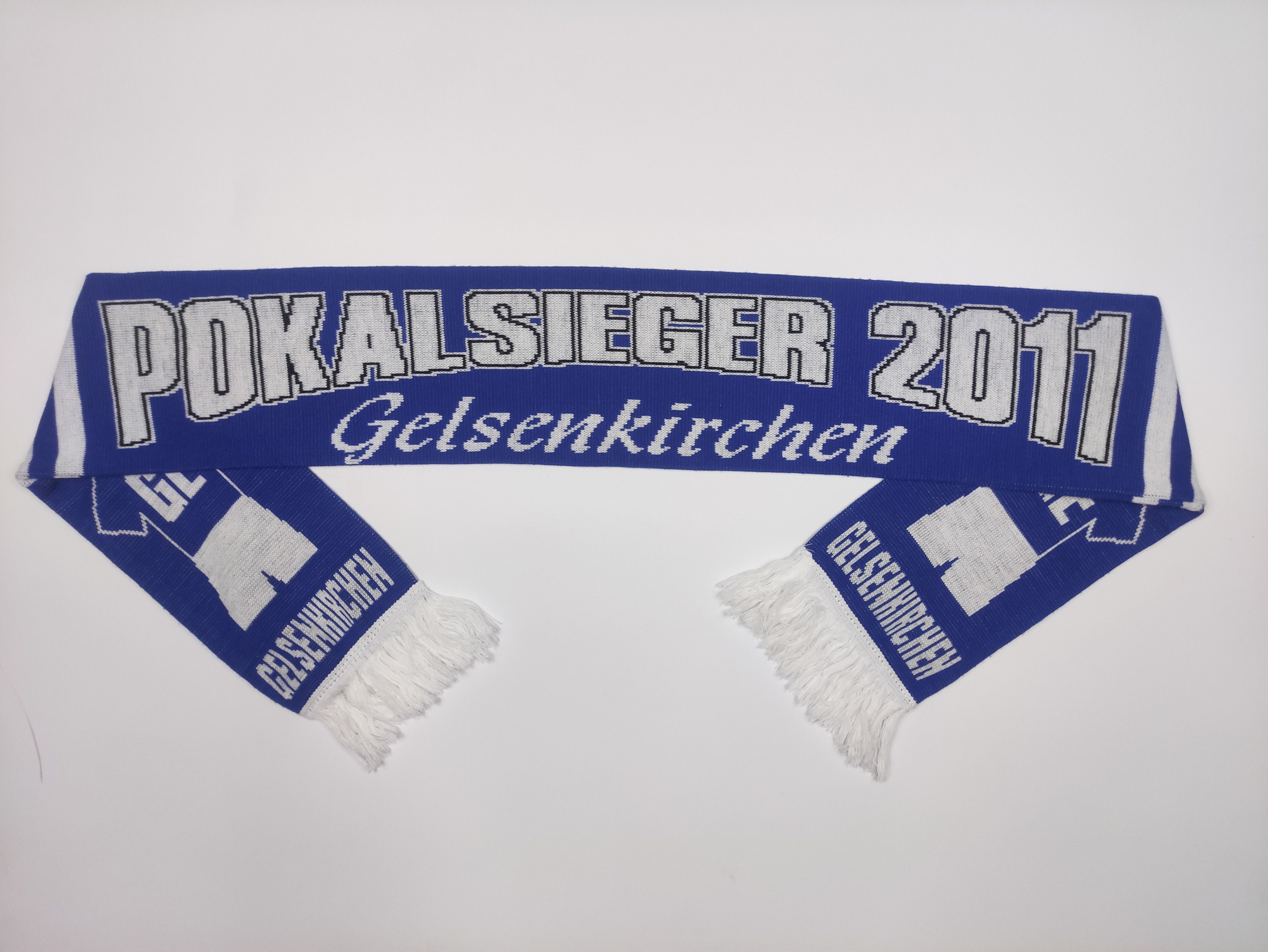Other FC Schalke Galsenkirchen "2011 Pokalsieger" Scarf Size ONE SIZE - 7 Thumbnail
