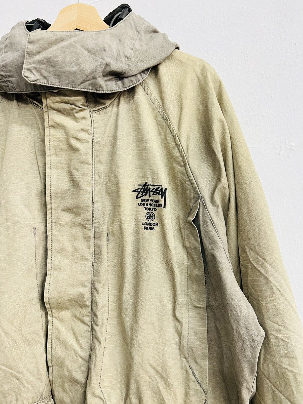 Stussy Authentic Stussy Outer Gear Camouflage Parka Jacket Size US L / EU 52-54 / 3 - 3 Thumbnail