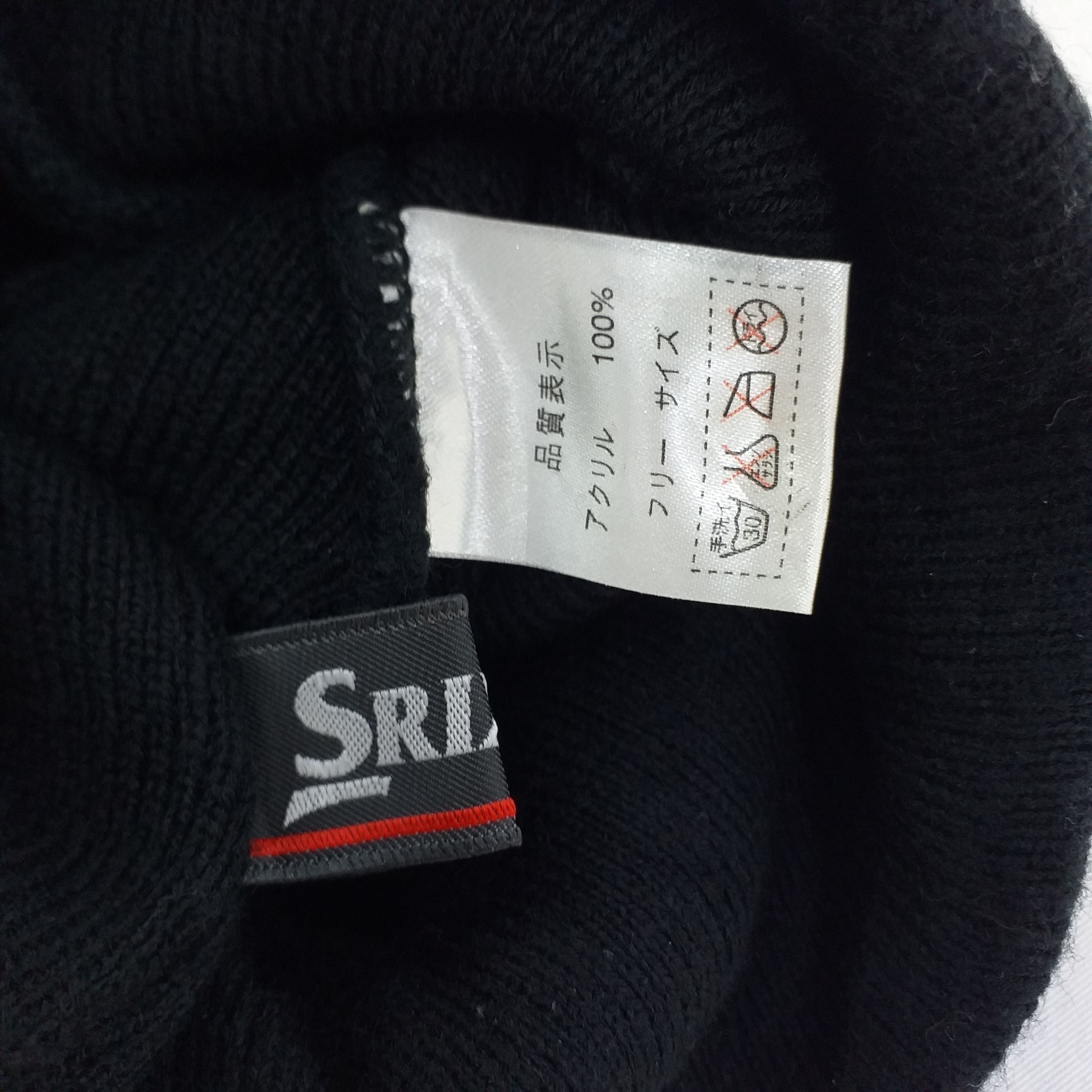 Japanese Brand Srixon Embroidery Spell Out Snow Cap Hat Beanie -BN067 Size ONE SIZE - 4 Thumbnail