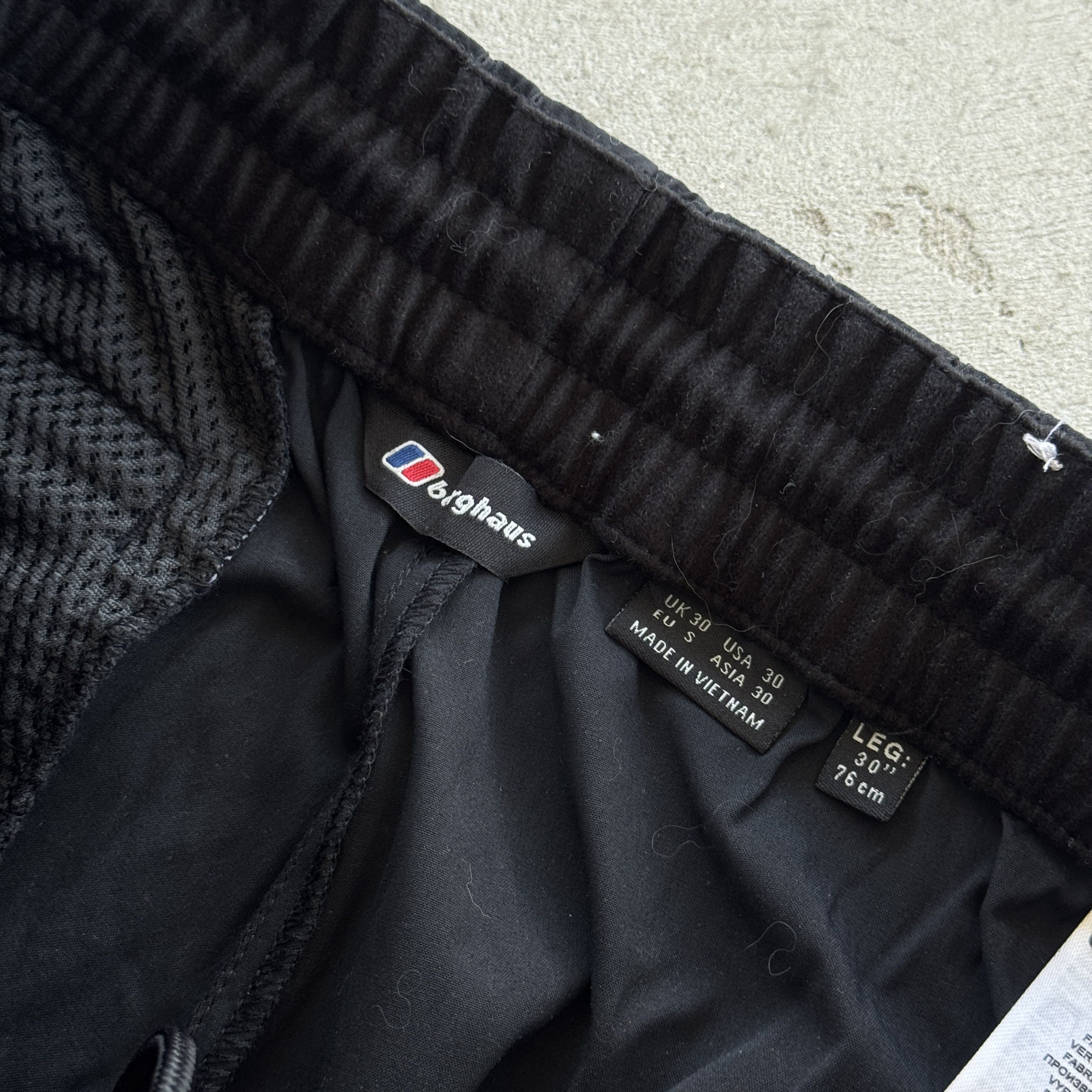 Berghaus Berghaus Black Cargo Hiking Pants Techwear Outdoor Track Size US 30 / EU 46 - 5 Thumbnail