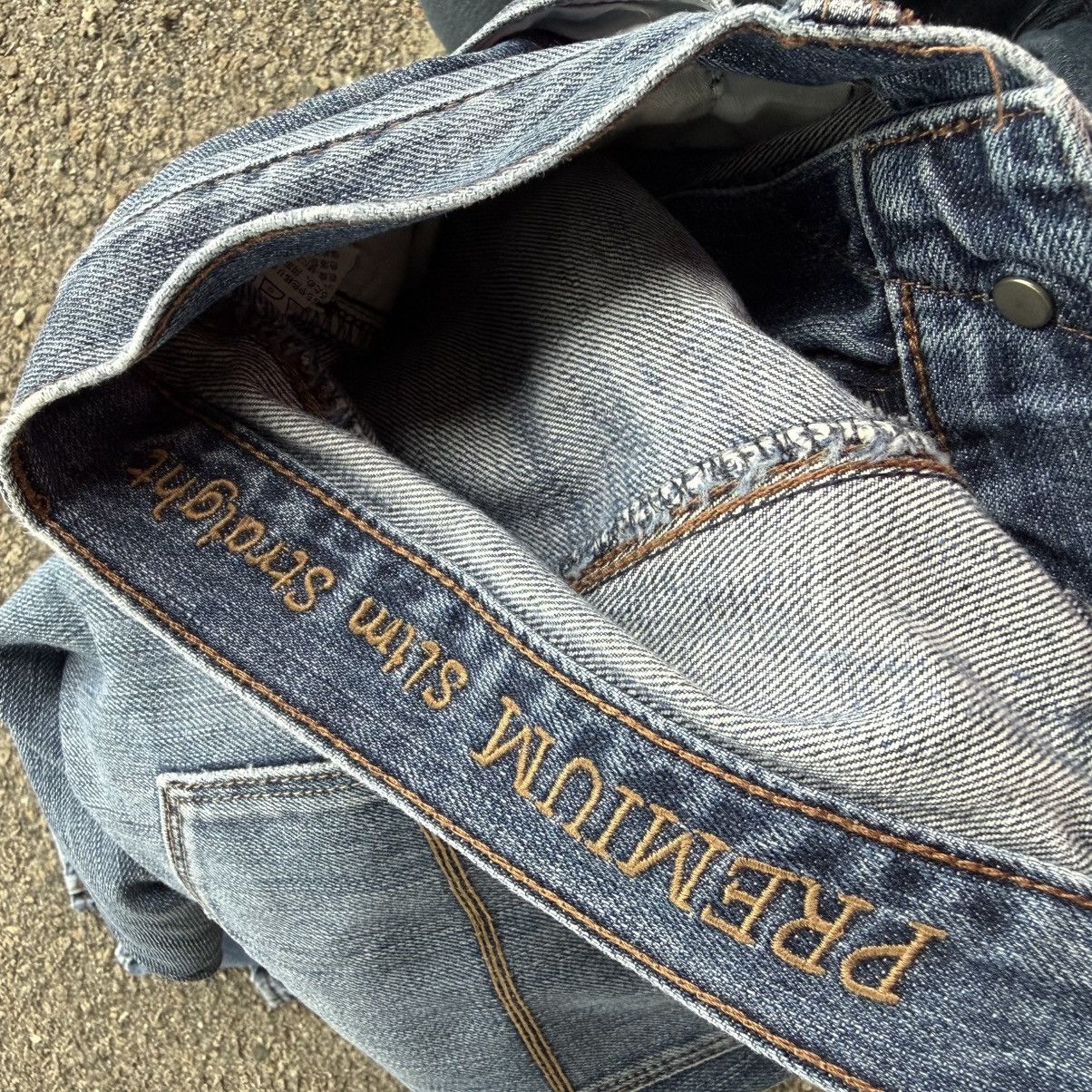 Gap VINTAGE GAP DENIM FADED RIPPEP JEAN PANTS Size US 32 / EU 48 - 13 Thumbnail