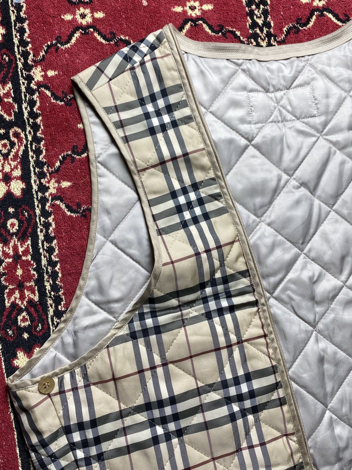 Burberry Burberry - Vintage Nova Plaid Vest Size US M / EU 48-50 / 2 - 3 Thumbnail