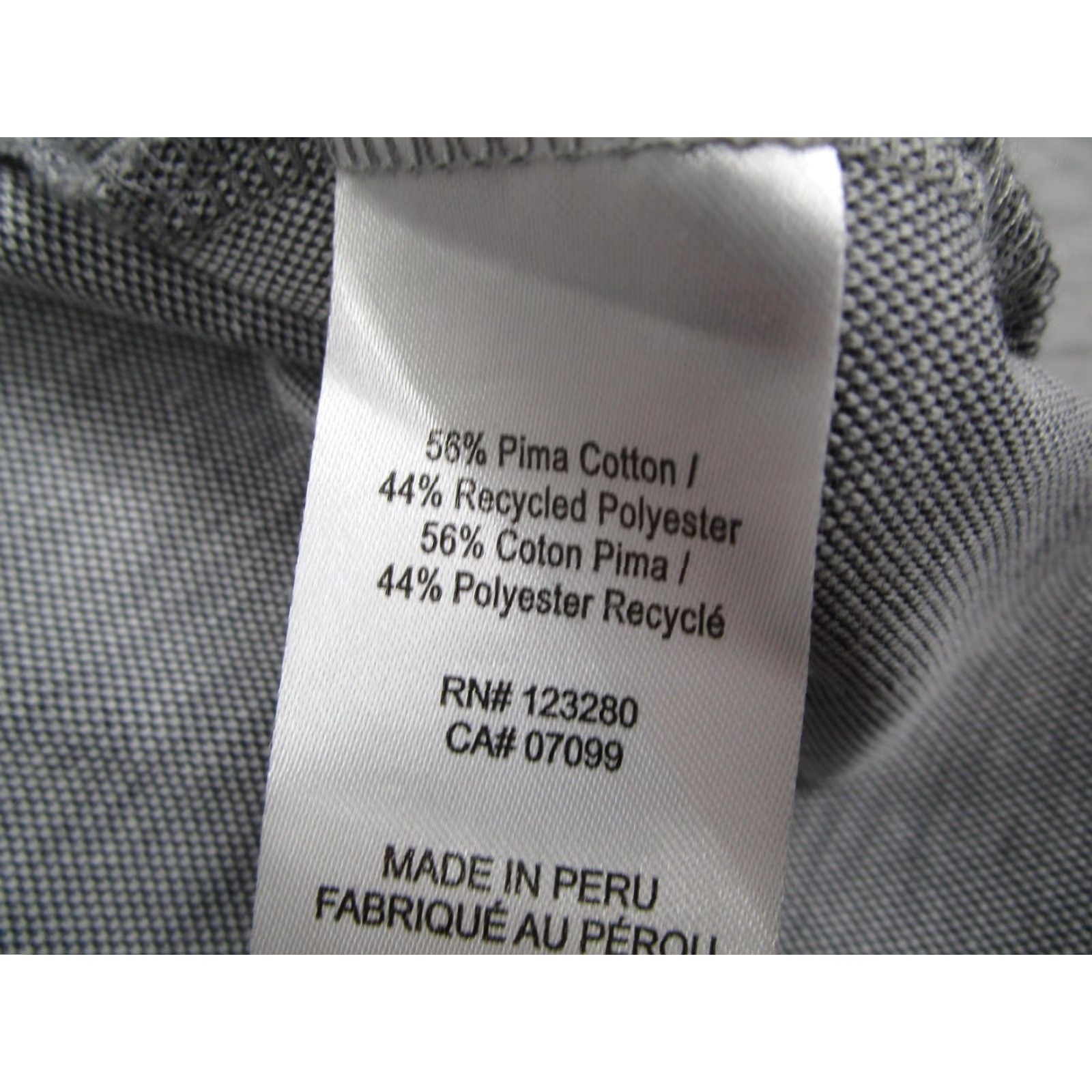 TravisMathew TravisMathew Polo Shirt Mens 3XL Gray Camo Golf Pima Cotton Recycled Polyester Size US XXL / EU 58 / 5 - 4 Thumbnail