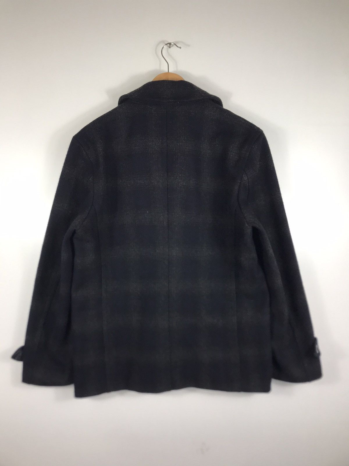 Edifice Japan 🔥417 Edifice Wool Double Breast Peacoat Size US L / EU 52-54 / 3 - 12 Thumbnail