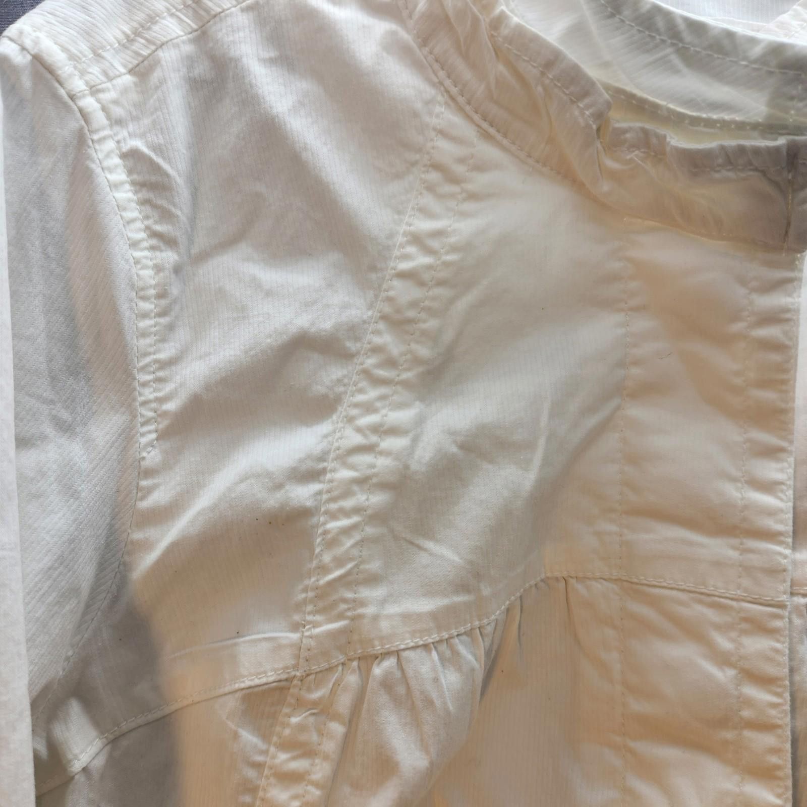 Eddie Bauer Eddie Bauer White Cotton Blend Jacket Womens Size XL Size XL / US 12-14 / IT 48-50 - 5 Thumbnail